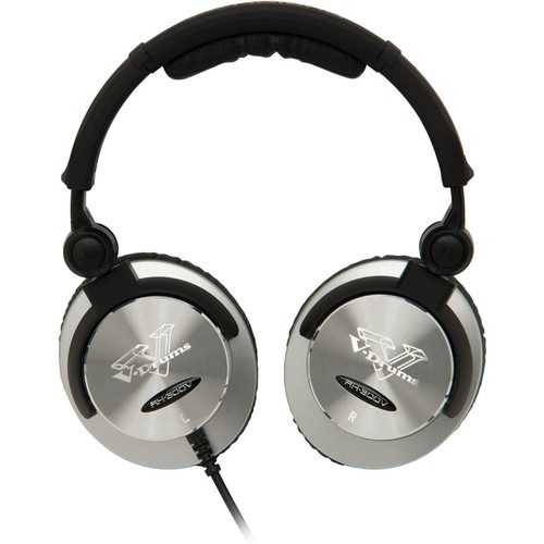 Designed by Roland, the RH-300V is a pair of over-ear headphones designed for use with electronic drum sets. When plugging these headphones into the brain of your electronic set, you'll be able to monitor your virtual kit's sound as quietly—or as loudly—as you'd like. You can also use these headphones with any listening device that features a stereo 1/8" / 3.5mm output jack.
