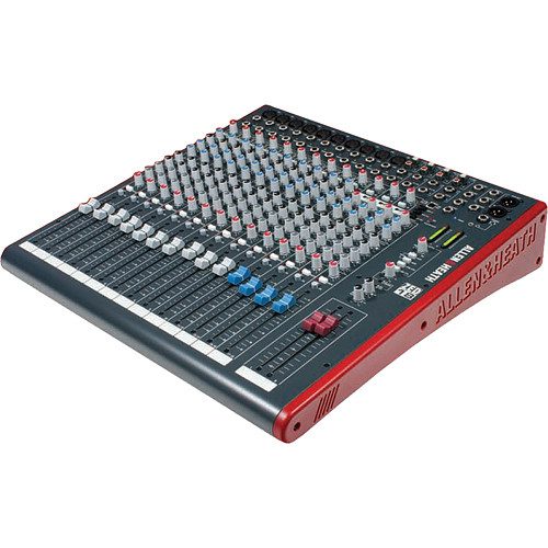Allen & Heath ZED-18 Compact 18-Channel Analog Mixer with USB Connection