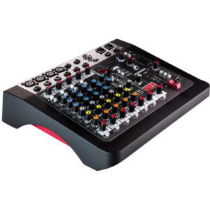 Designed to bring the signature Allen & Heath sensibility to a compact and portable frame, the ZEDi-10 is a ten-channel compact mixer that doubles as a USB interface. On the mixer side, you get four XLR inputs, four line inputs, two instrument ports, and two pairs of stereo line inputs. Utilize this unit’s digital capabilities and you’ll find yourself with four channels of conversion—analog-to-digital or vice-versa. Thus, you’ll find the ZEDi-10 equally suited for live-mixing in small venues and for tracking instruments on the fly.