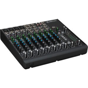 The Mackie 1202VLZ4 12-Channel Compact Mixer features high-quality Onyx preamps in a compact mixer design with the high-headroom / low-noise performance your professional applications demand.