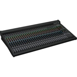 The Mackie 3204VLZ4 32-Channel 4-Bus FX Mixer with USB from the VLZ4 4-Bus Series features Onyx microphone preamps in a high-headroom / low-noise 4-bus design with a feature set suitable for live sound. The mixer is equipped with dual 32-bit RMFX+ effect processors, each with 24 effects including tap delay. It also includes compression on dedicated channels and subgroups that allow for simple, sweet dynamic control.