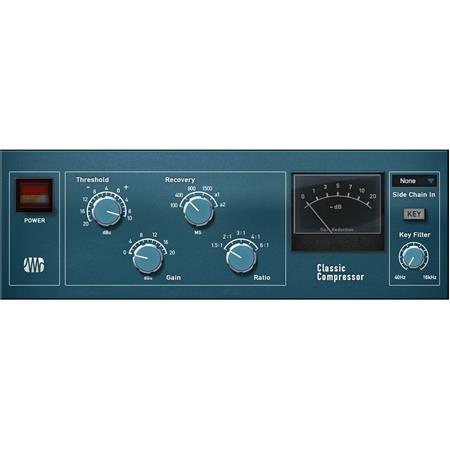 The smooth character of this compressor allows you to create transparent or extreme color changes to your audio, making it a workhorse for just about any application.