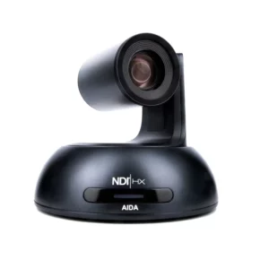 Perfect entry-level PTZ for new, and existing live streaming productions, the AIDA Imaging Broadcast/Conference NDI®|HX FHD NDI/IP/HDMI 18X Zoom PTZ Camera is equipped with a crystal clear 18X optical zoom, allowing for crisp 1080p imaging over HDMI, NDI|HX, and IP protocols simultaneously. Incorporate this into your live-streaming environment for simultaneous HDMI, IP, and NDI|HX streaming with a single device.