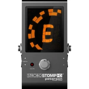 For the tone-conscious musician, the StroboStomp HD features a 100 percent silent true bypass mode that eliminates the annoying "pop" sound when engaging the tuner. A series of timed relays drain incoming signal and effectively shut down the tuner without affecting tone.